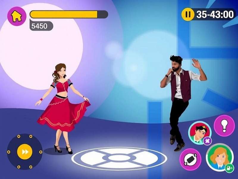 Dil Se Dance Ace gameplay screenshot