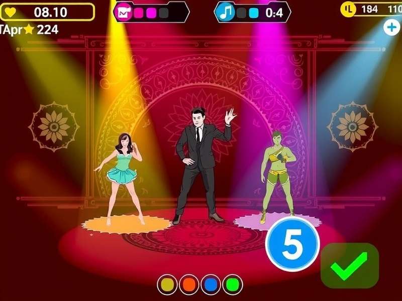 Dil Se Dance Ace control interface